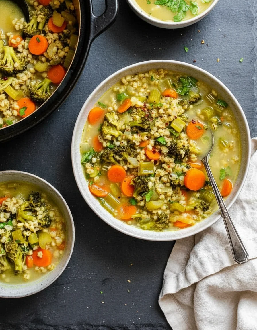 Hearty Vegetable Barley Soup