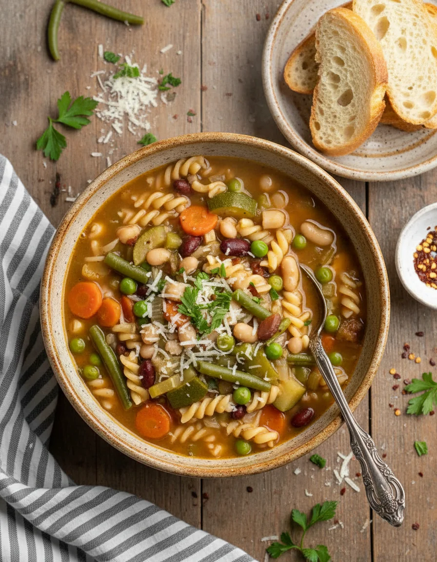 Vegetable Minestrone Soup