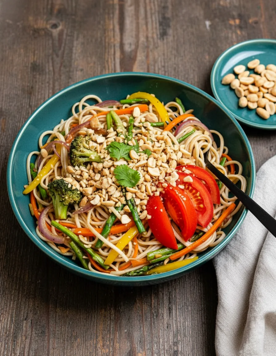 Vegetable Noodle Stir Fry