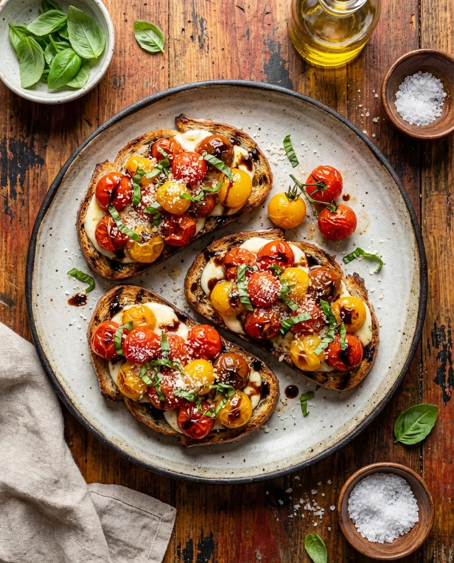 Warm Bruschetta Dinner
