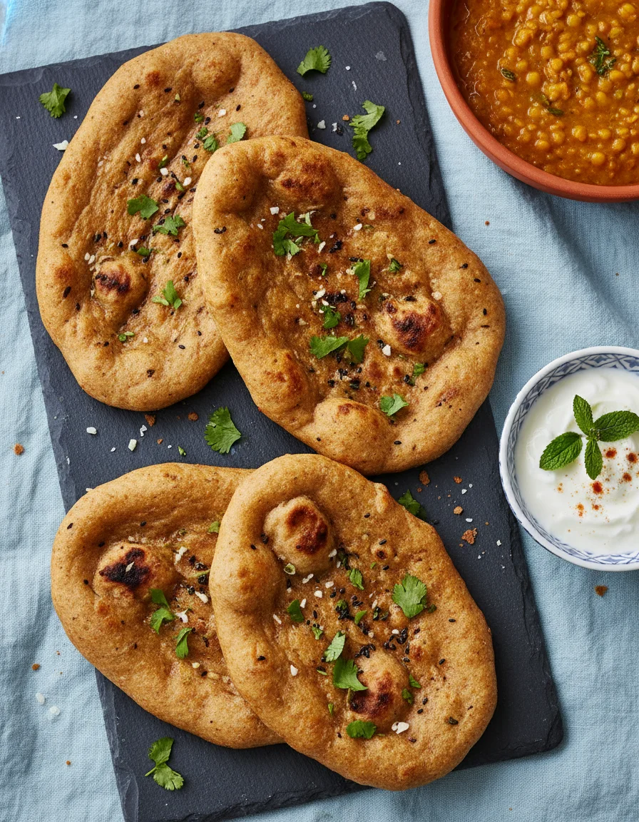 Whole Wheat Naan Bread