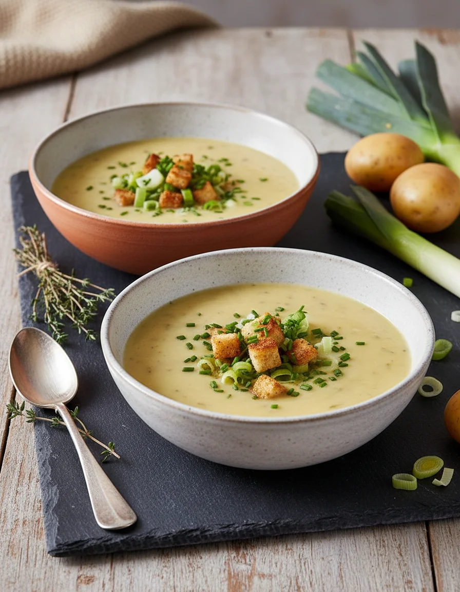 Winter Potato-Leek Soup