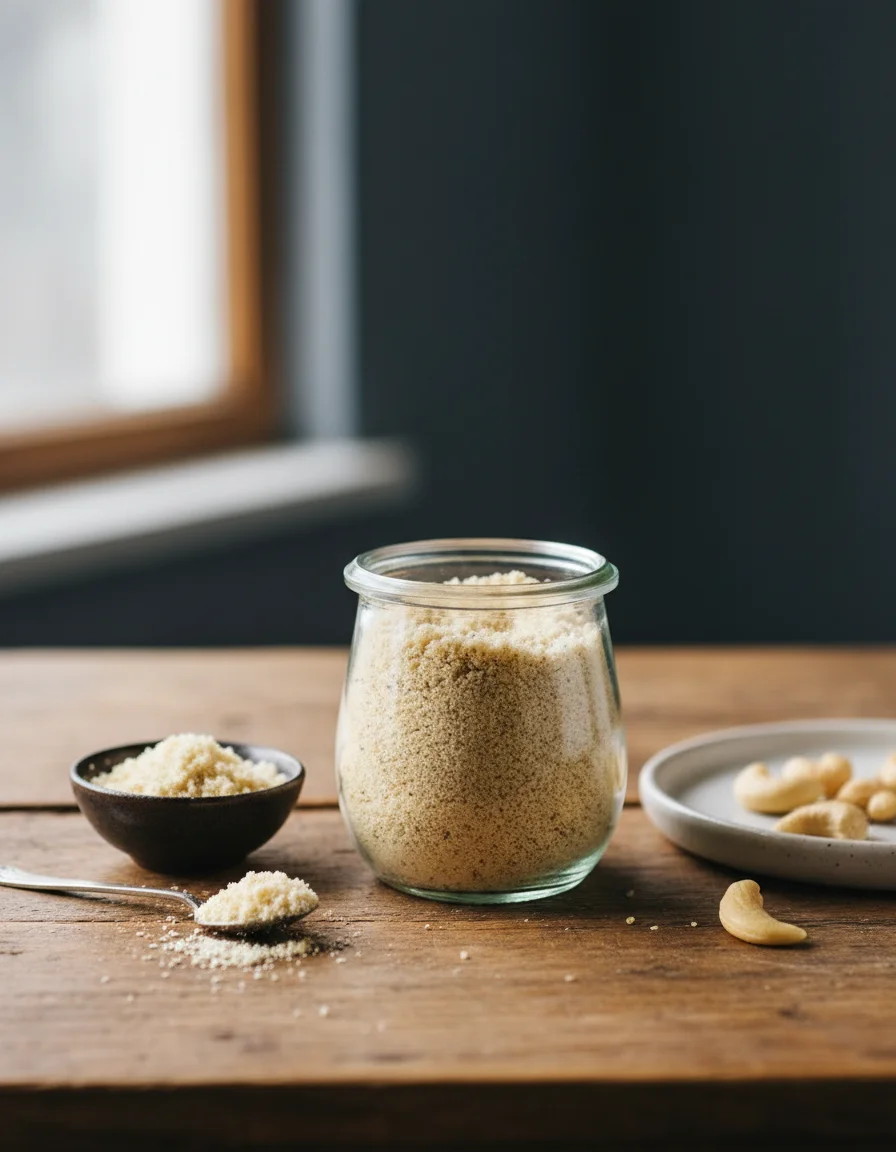 Yeast-Free Cashew Parmesan